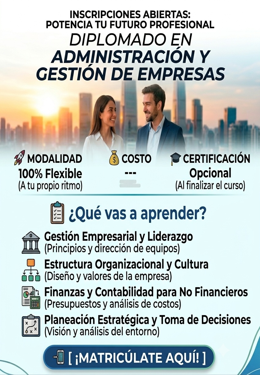 Diplomado en Administración y Gestión de Empresas